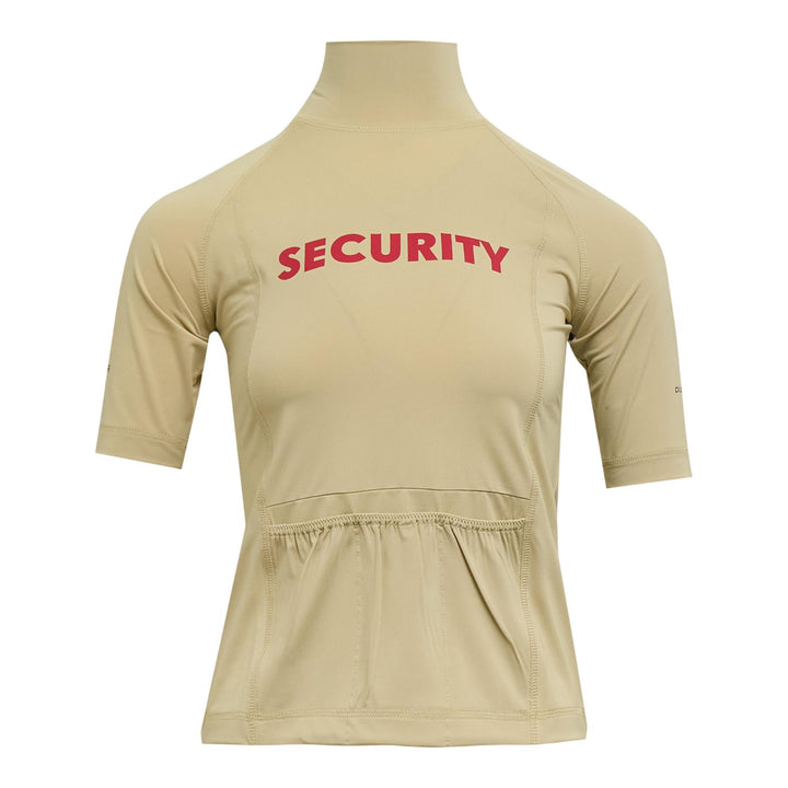 Club21 - pushBUTTON - Black Security Pocket Top - TEES - Yellow