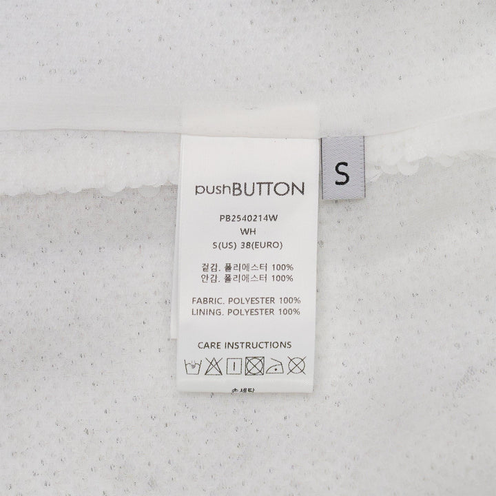 Club21 - pushBUTTON - Crying Girl Sequin Top - TEES - White