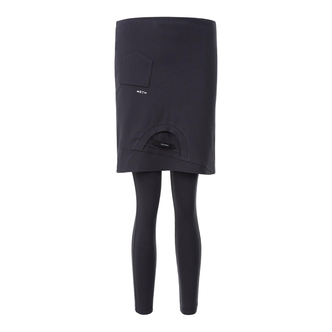 Club21 - pushBUTTON - Gray T-Shirt Upside Down Skirt - LEGGINGS - Grey
