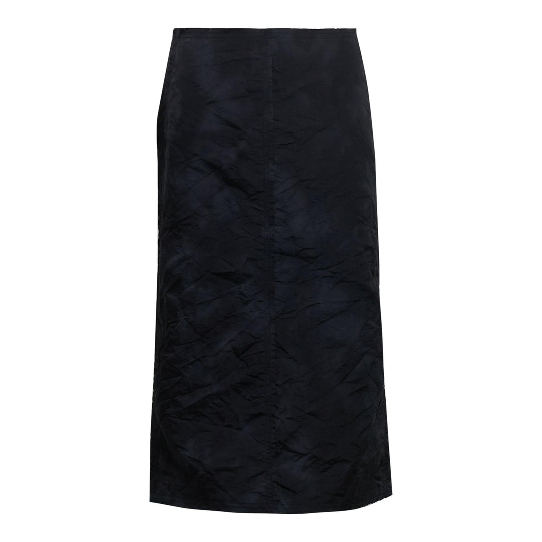 Club21 - pushBUTTON - Navy Dye H-Line Skirt - SHIRTS - Navy