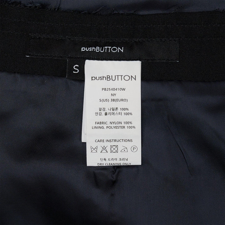 Club21 - pushBUTTON - Navy Dye H-Line Skirt - SHIRTS - Navy