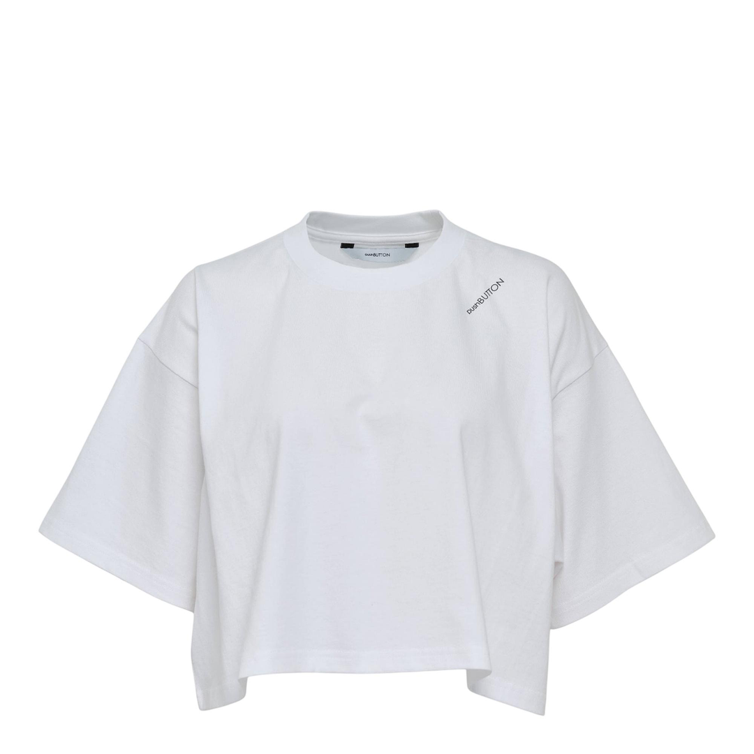 White Backpack Printed T-Shirt