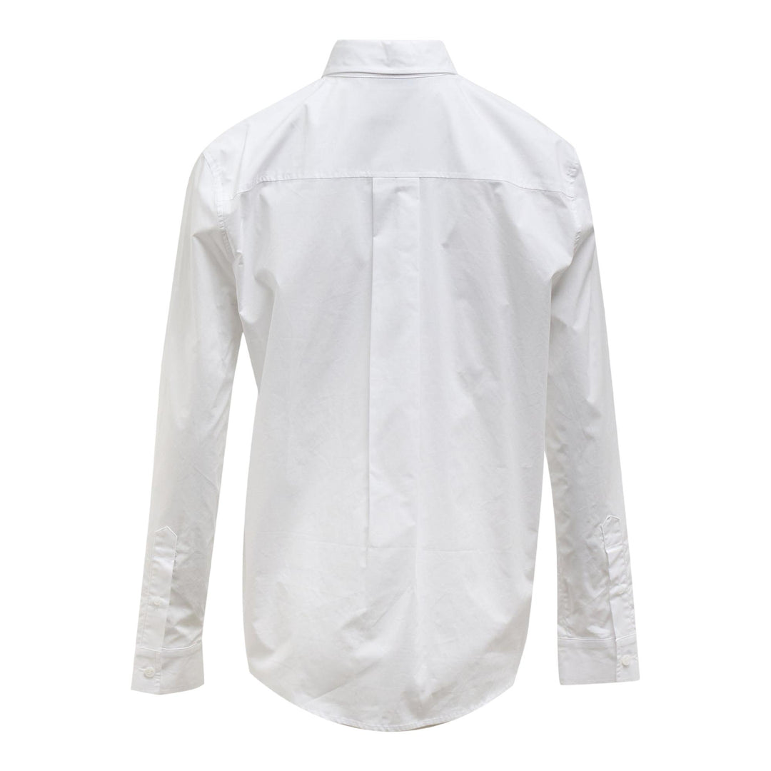 Club21 - pushBUTTON - White Bra Cubic Shirt - BLOUSES - White