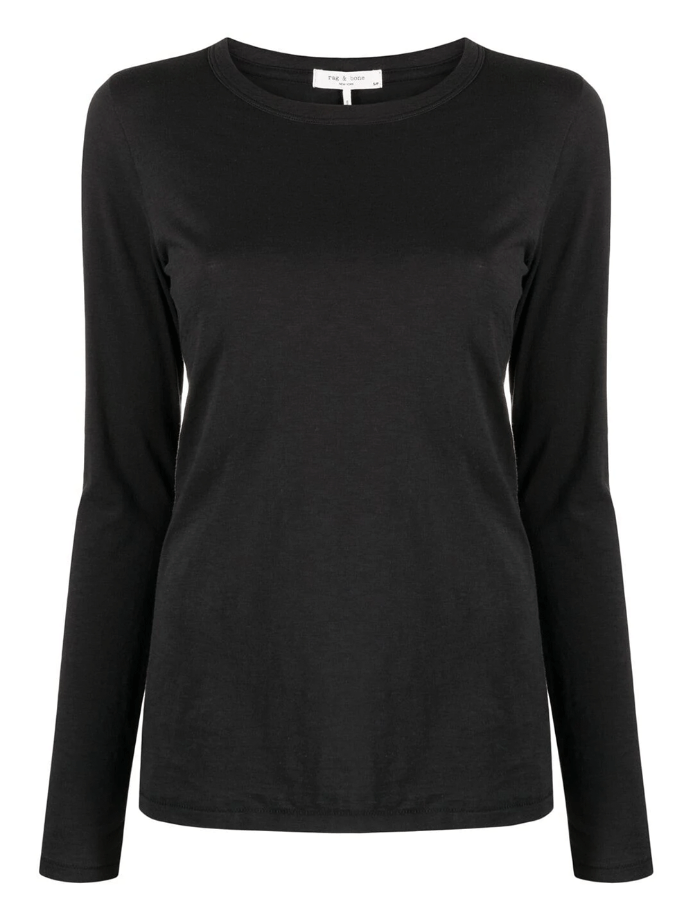 rag-&-bone-The-Slub-Long-Sleeve-Shirt-Black-1