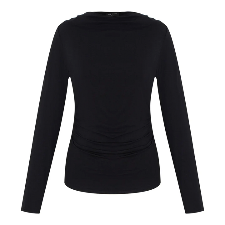 Luca Asymmetric Drape Top