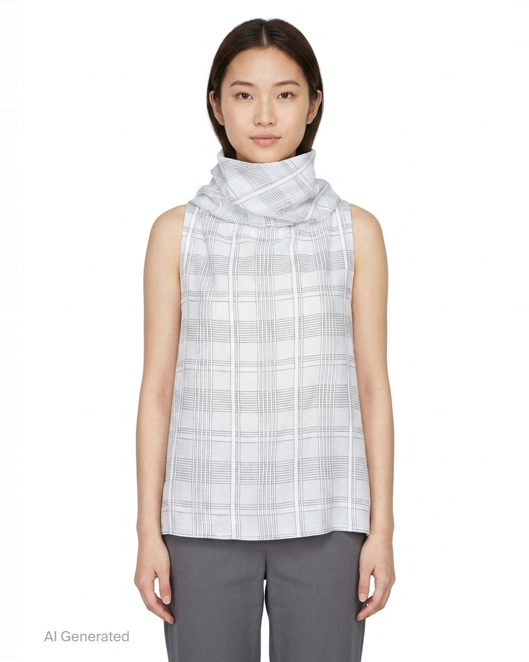 Adela Plaid Top | rag & bone | Club21 - front