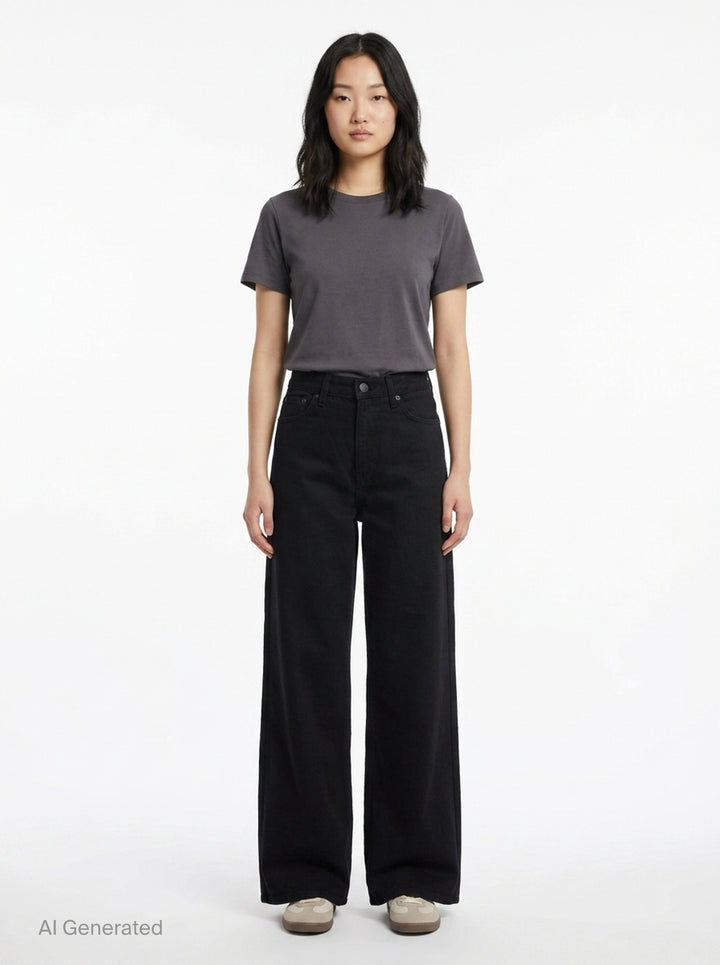 Andi Full Wide Jeans | rag & bone | Club21 - front