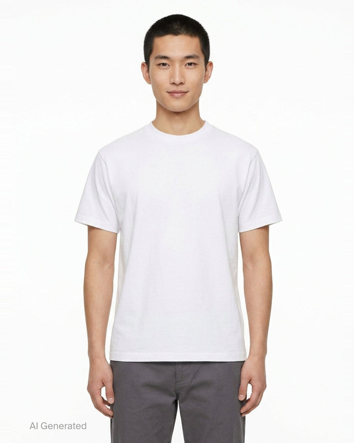 Boxy Cotton Tee | rag & bone | Club21 - front