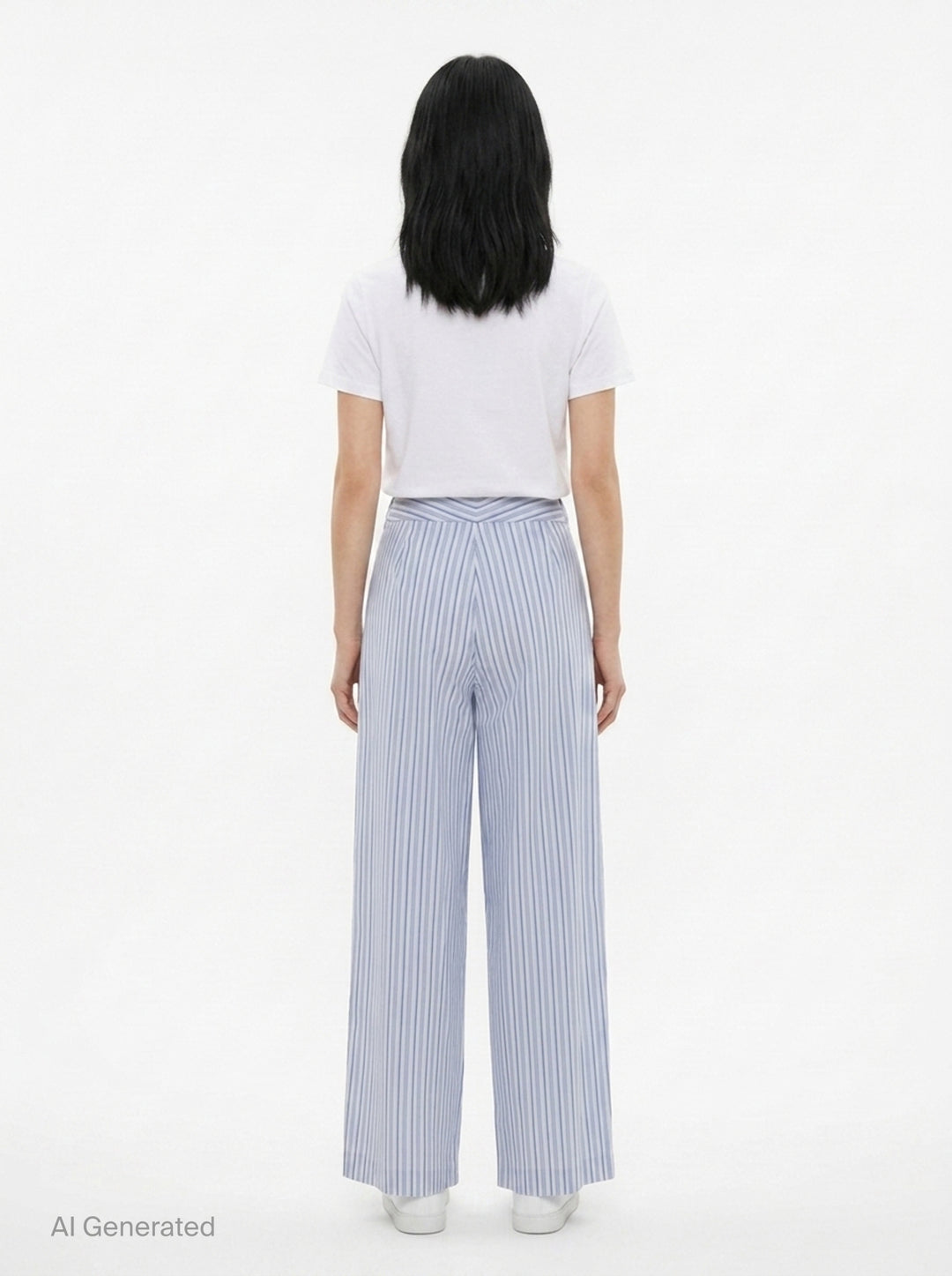 Chappell Stripe Poplin Pants | rag & bone | Club21 - back