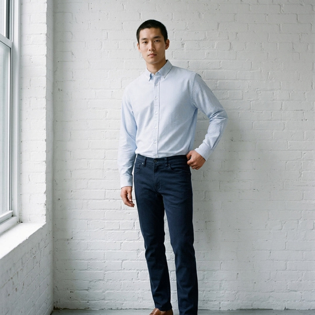 Classic Long Sleeve Oxford Shirt | rag & bone | Club21 - lifestyle