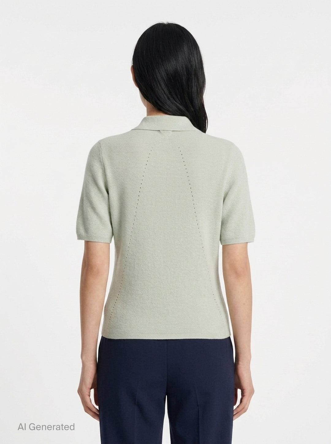 Darcey Cotton Cash Polo | rag & bone | Club21 - back