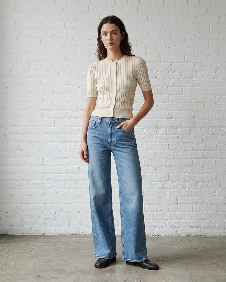 Flexi Andi Full Wide Jeans | rag & bone | Club21 - lifestyle