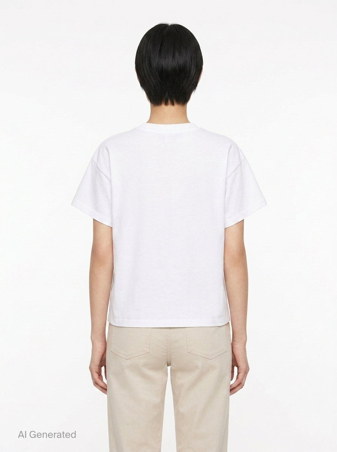 Floral Cutout Kelly Boxy Tee | rag & bone | Club21 - back