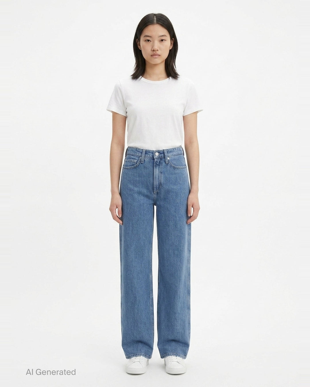 Logan Wide Leg Jeans | rag & bone | Club21 - front
