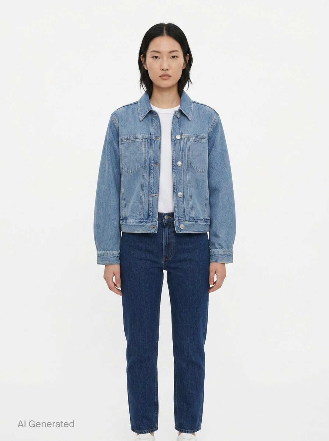 Marie Trucker Denim Jacket | rag & bone | Club21 - front
