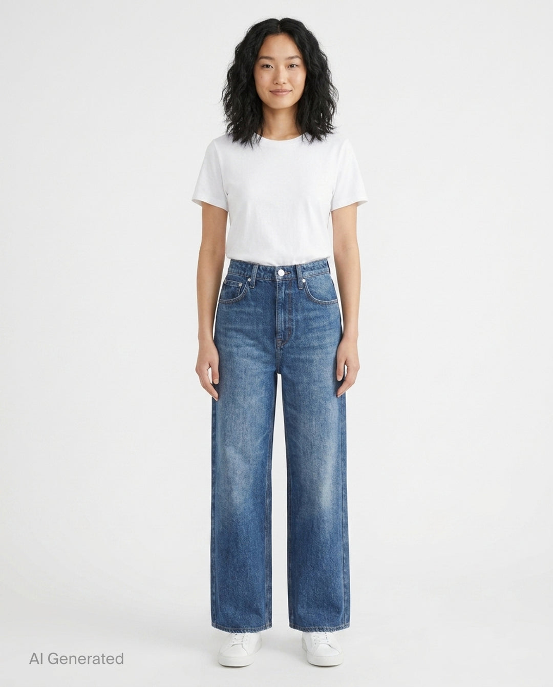 Miramar Ankle Wide-Leg Jeans | rag & bone | Club21 - front