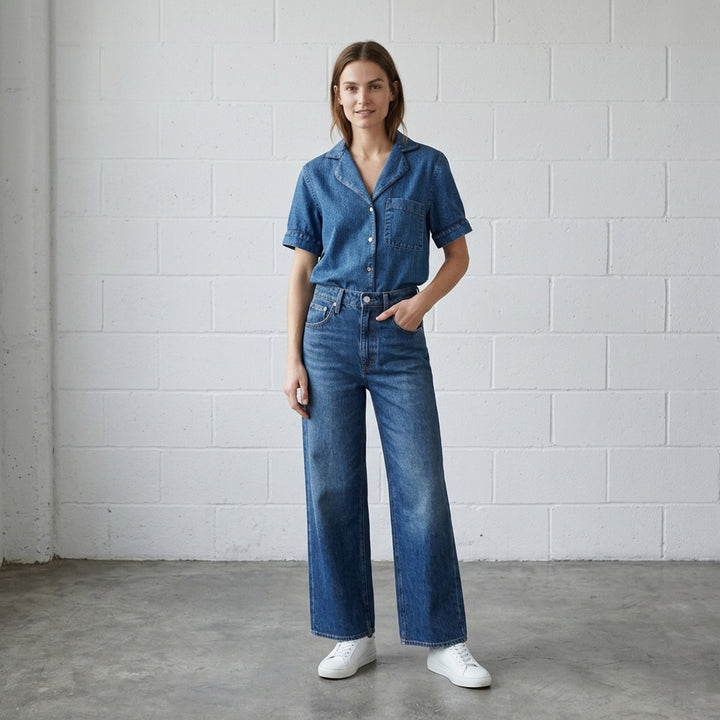 Miramar Ankle Wide-Leg Jeans | rag & bone | Club21 - lifestyle