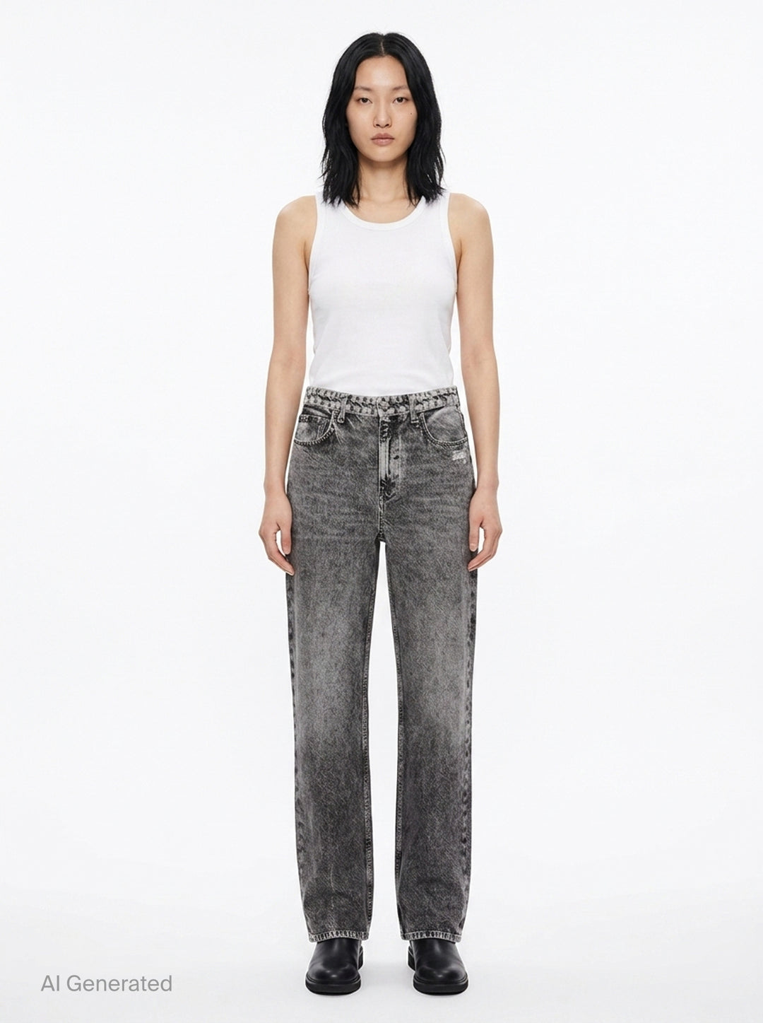 Miramar Shea High-Rise Jeans | rag & bone | Club21 - front