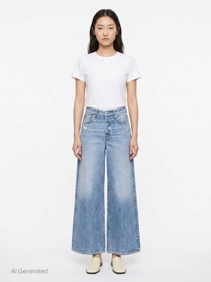 Miramar Sofie Ankle Jeans | rag & bone | Club21 - front