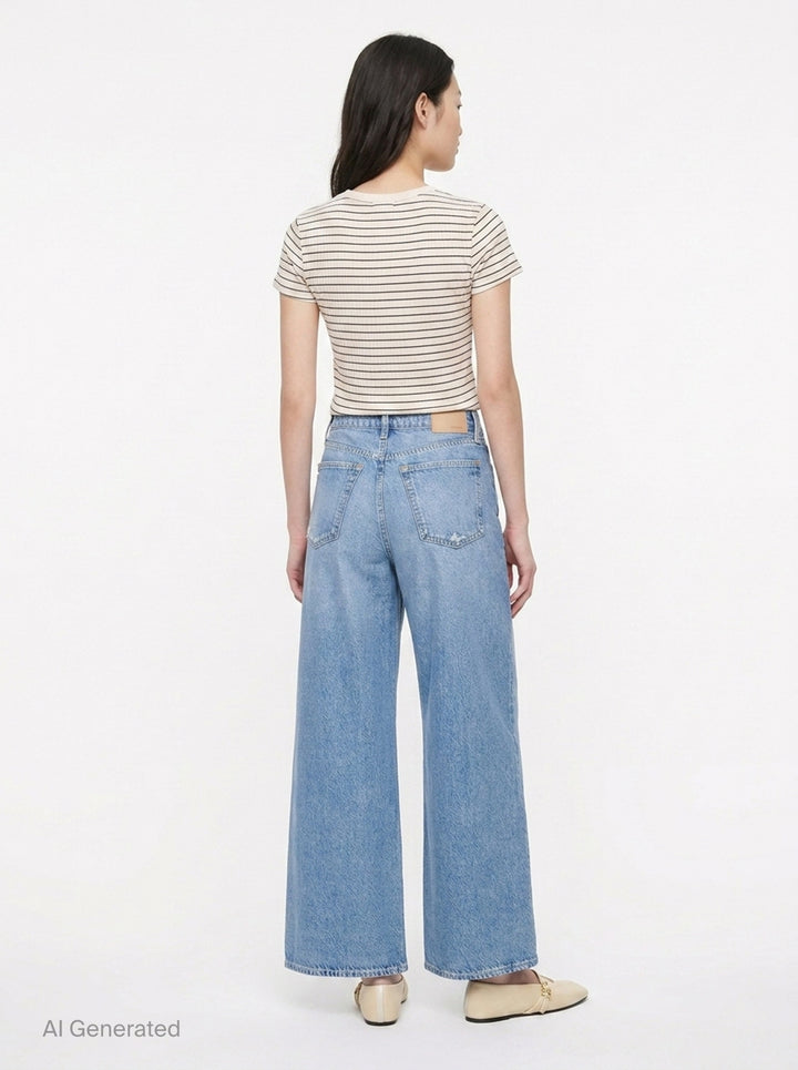 Miramar Sofie Ankle Jeans | rag & bone | Club21 - back