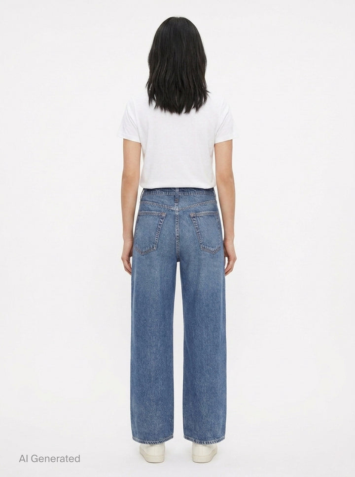 Miramar Terry Andi Ankle Jeans | rag & bone | Club21 - back
