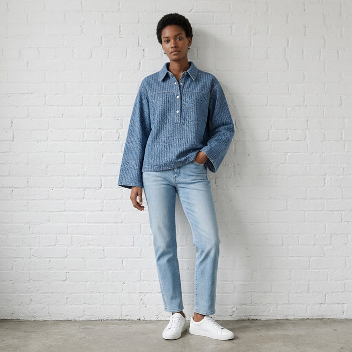 Miramar Terry Popover Shirt | rag & bone | Club21 - lifestyle