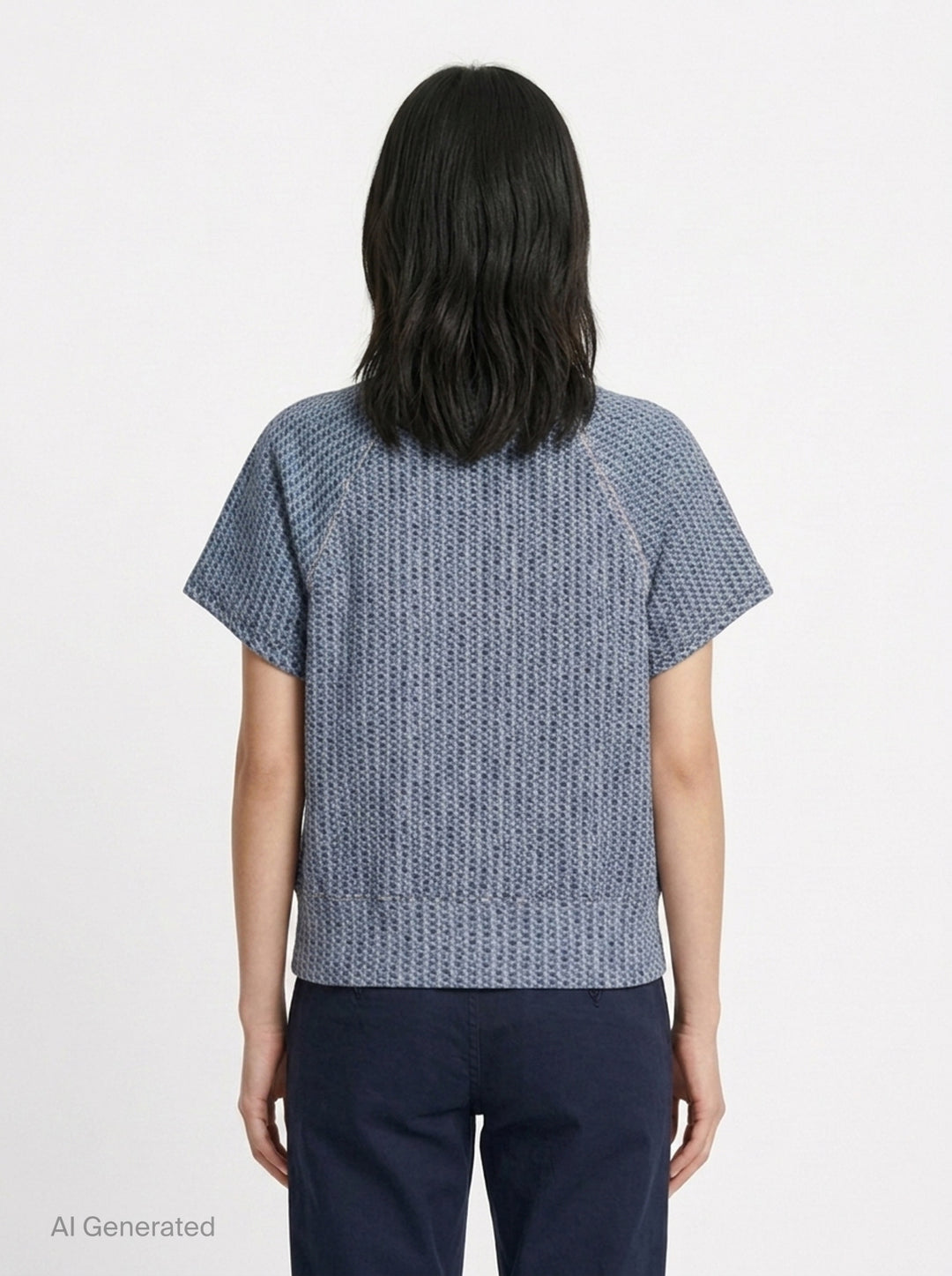 Miramar Terry Short Sleeve Sweatshirt | rag & bone | Club21 - back
