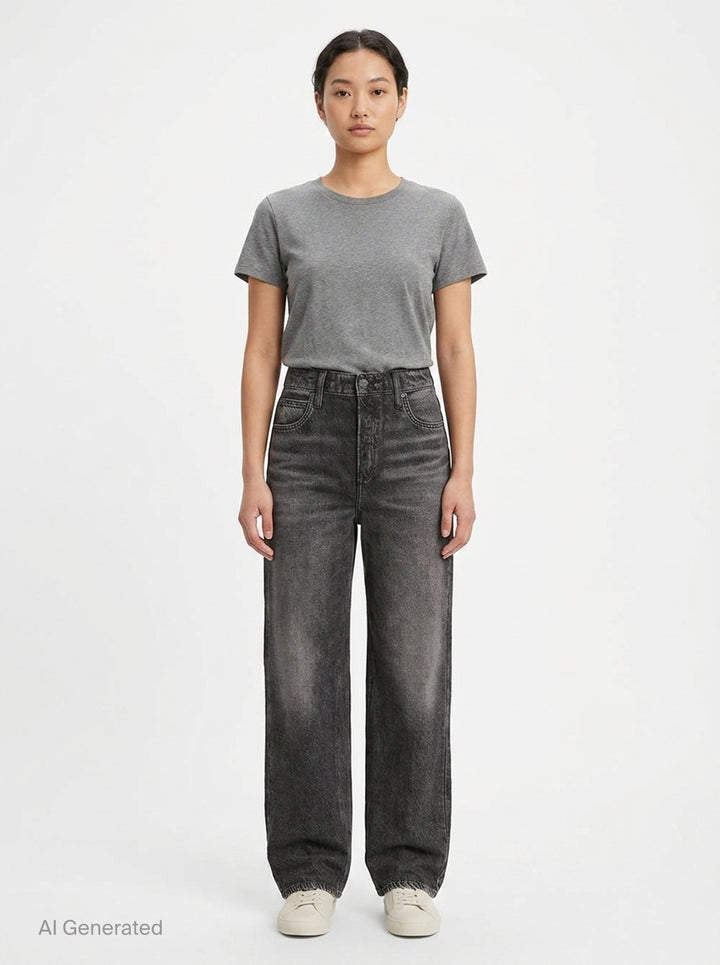 Miramar Wide Leg Jeans | rag & bone | Club21 - front