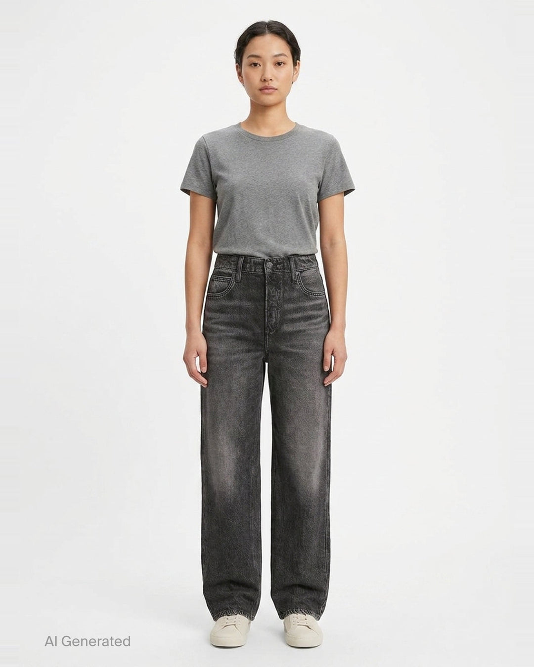 Miramar Wide Leg Jeans | rag & bone | Club21 - front