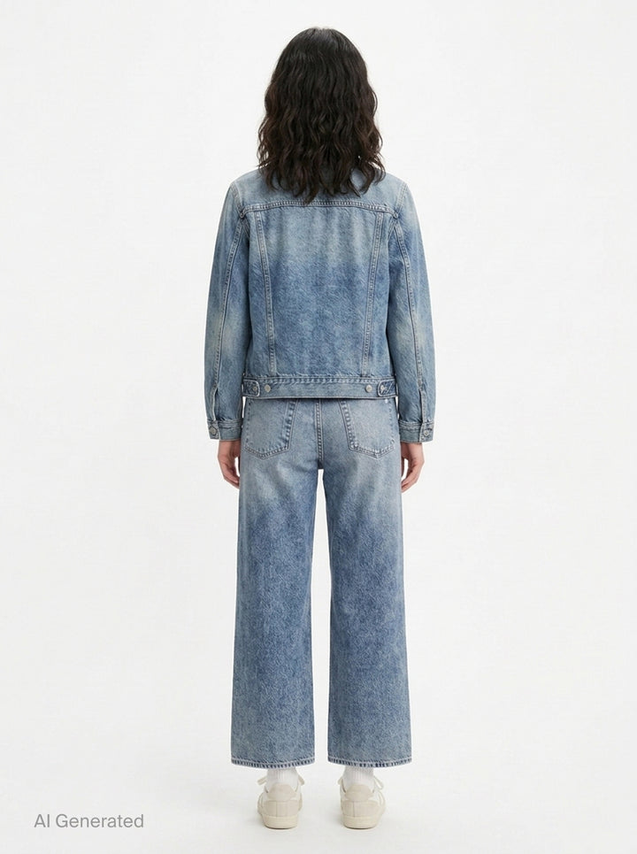 Miramar Wide Leg Jeans | rag & bone | Club21 - back