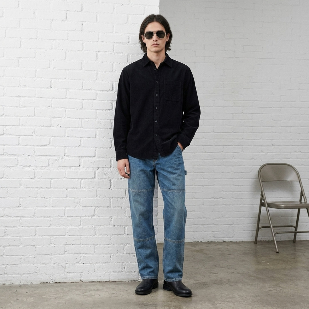 Relaxed Long Sleeve Corduroy Shirt | rag & bone | Club21 - lifestyle