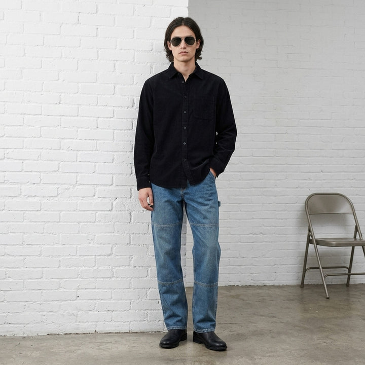 Relaxed Long Sleeve Corduroy Shirt | rag & bone | Club21 - lifestyle