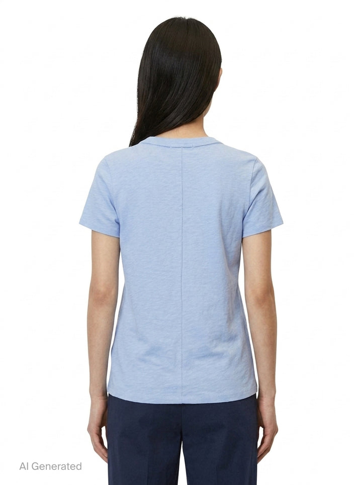 Slub V-Neck Tee | rag & bone | Club21 - back