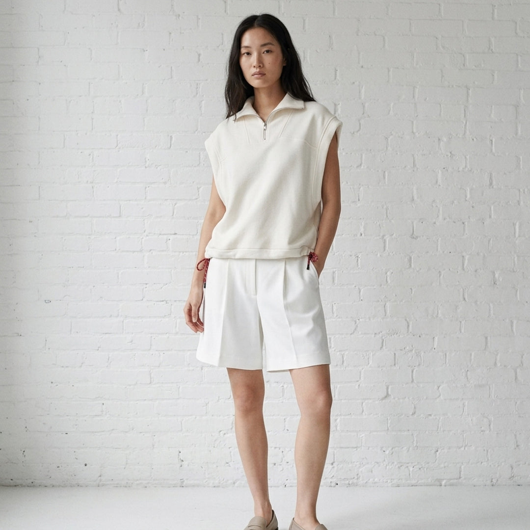 Vintage Terry Half Zip Vest | rag & bone | Club21 - lifestyle