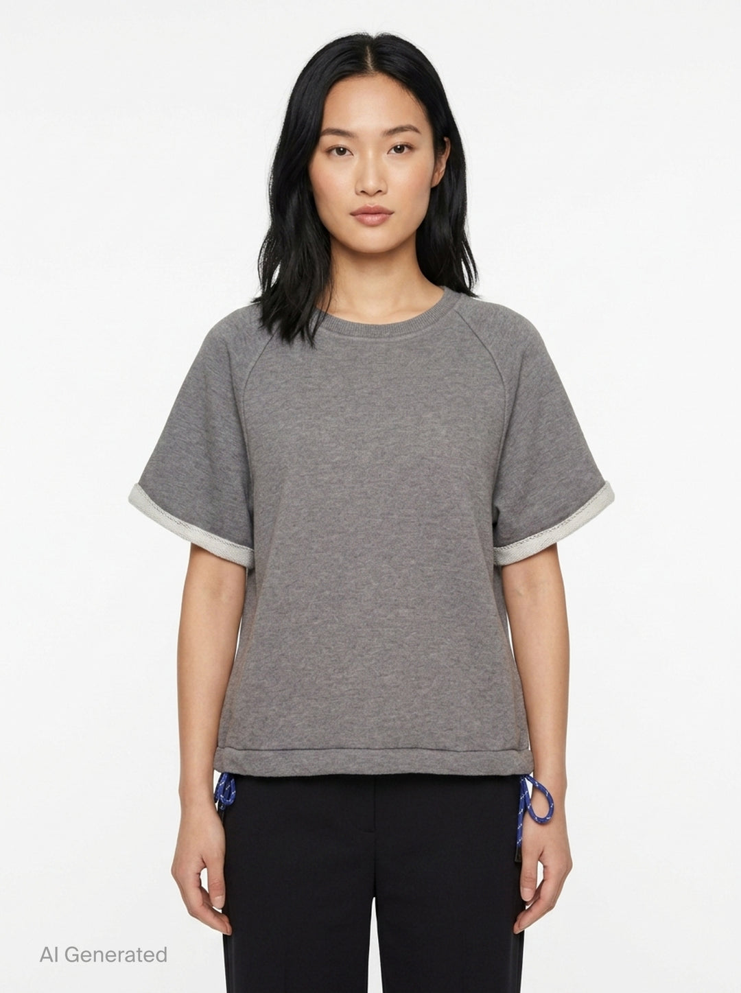 Vintage Terry Short Sleeve Tee | rag & bone | Club21 - front