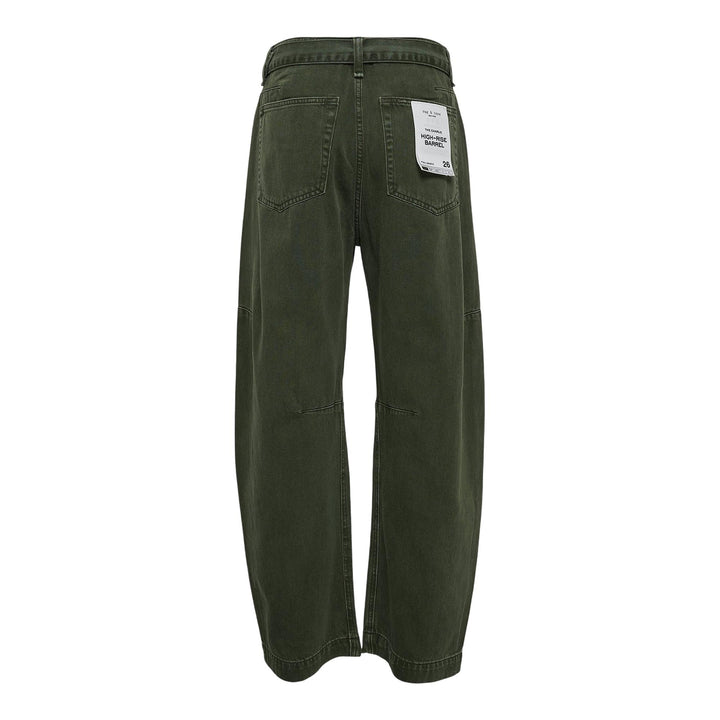 Club21 - rag & bone - Charlie Hr Barrel Full With Belt - JEANS - Olive