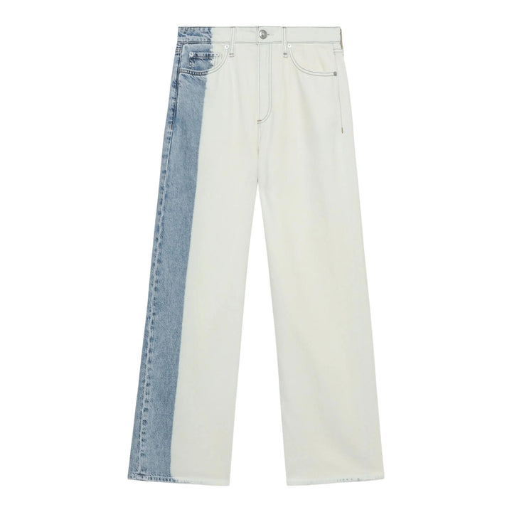 Club21 - rag & bone - Featherweight Logan Mid-Rise Wide Leg Jeans - JEANS - White