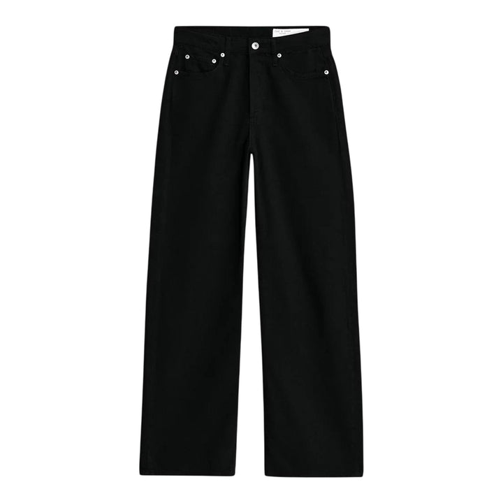 Club21 - rag & bone - Featherweight Logan Wide-Leg Jeans - JEANS - Black