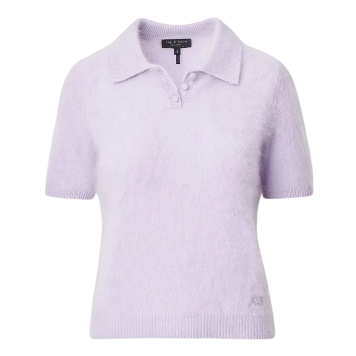 Jada Brushed Cashmere Polo
