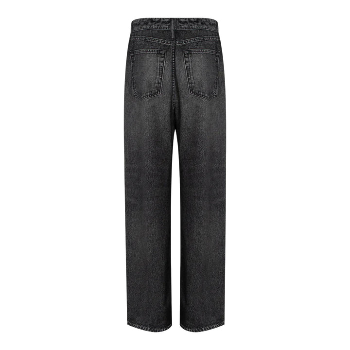 Club21 - rag & bone - Miramar Wide Leg Track Pant - JEANS - Black