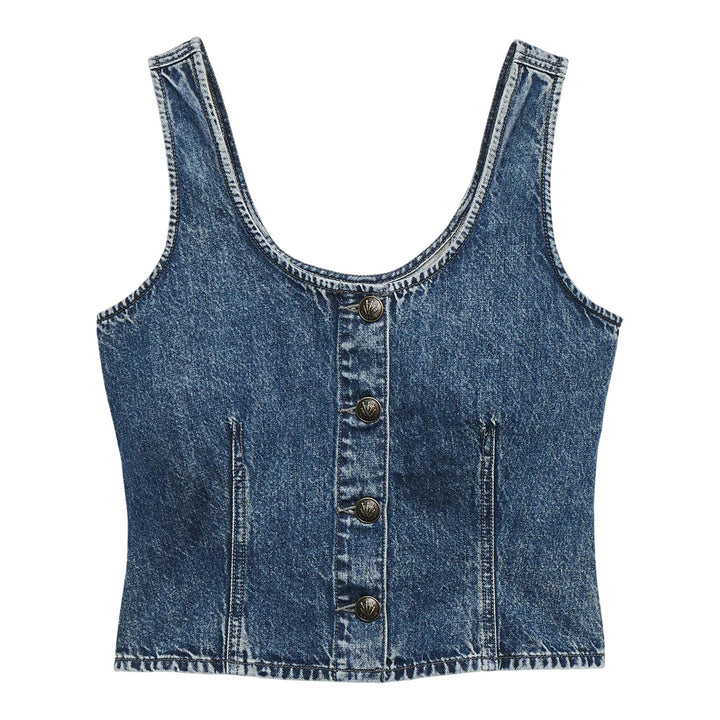 Club21 - rag & bone - Poppy Top - WOVEN TOPS - Denim