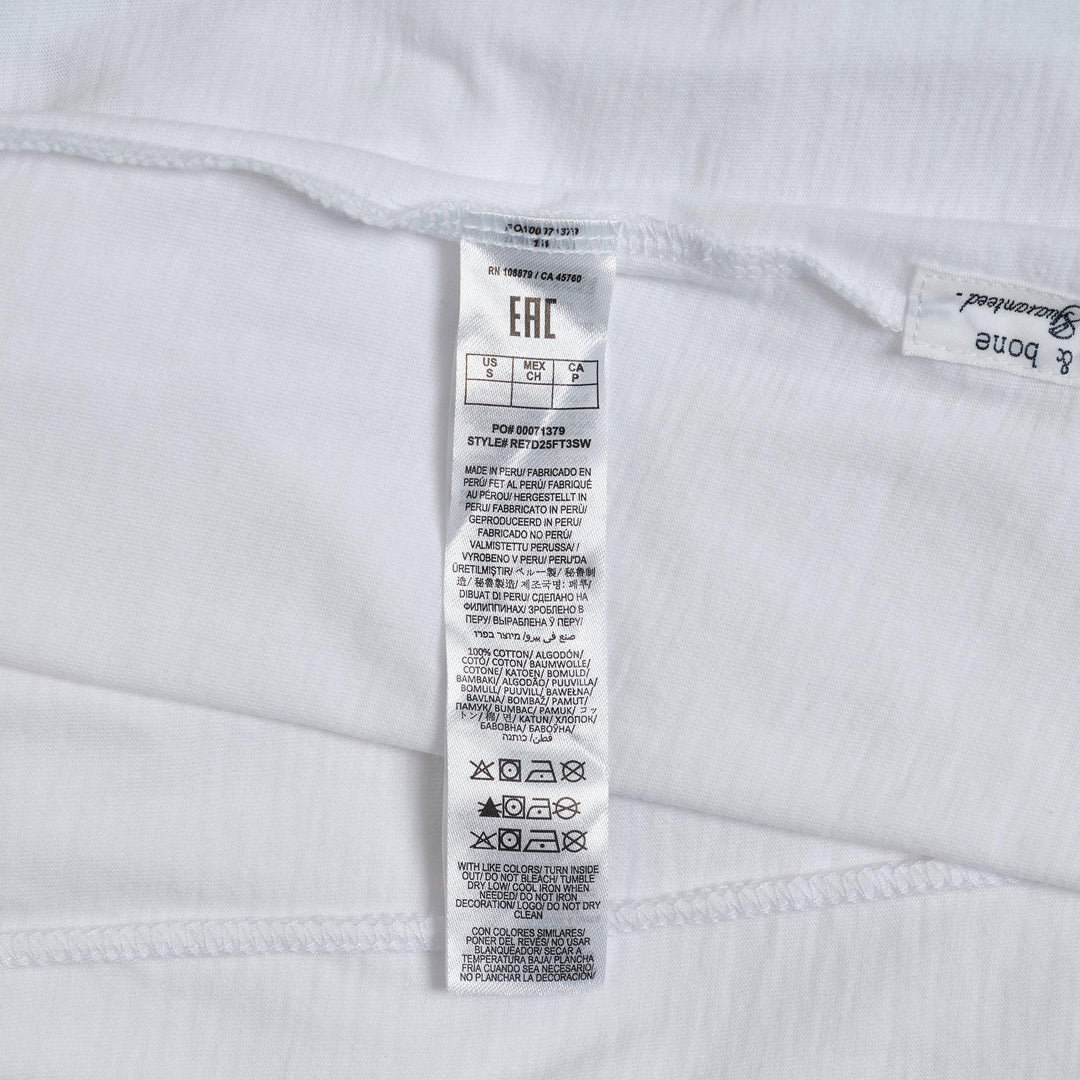 Club21 - rag & bone - Rb Lucky Charm Tee - TEES - White