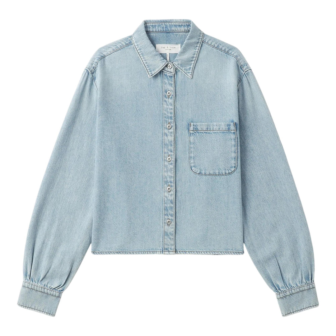 Club21 - rag & bone - Ultra Featherweight Cropped Jeans - JEANS - Blue