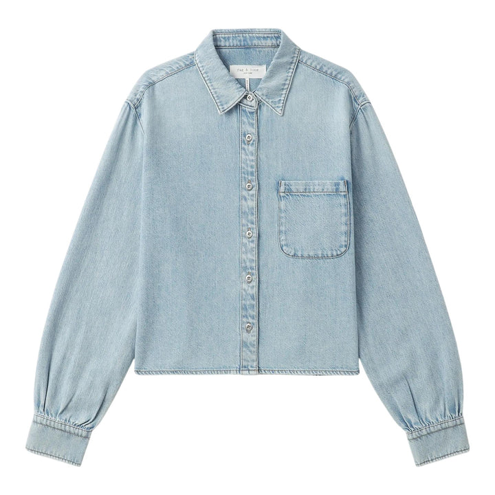 Club21 - rag & bone - Ultra Featherweight Cropped Jeans - JEANS - Blue