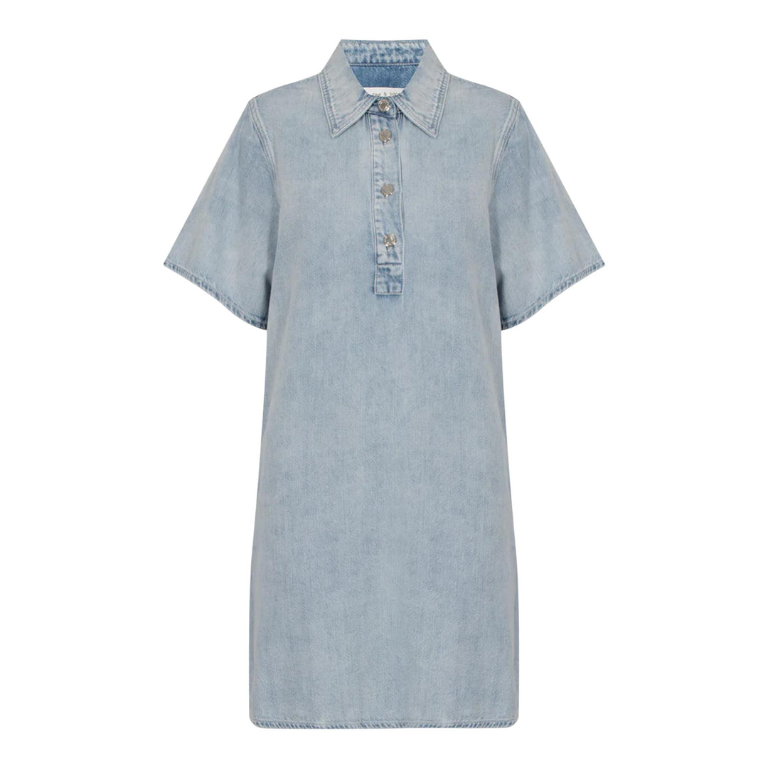Club21 - rag & bone - Ultra Featherweight Jocelyn Dress - DRESSES - Light Blue