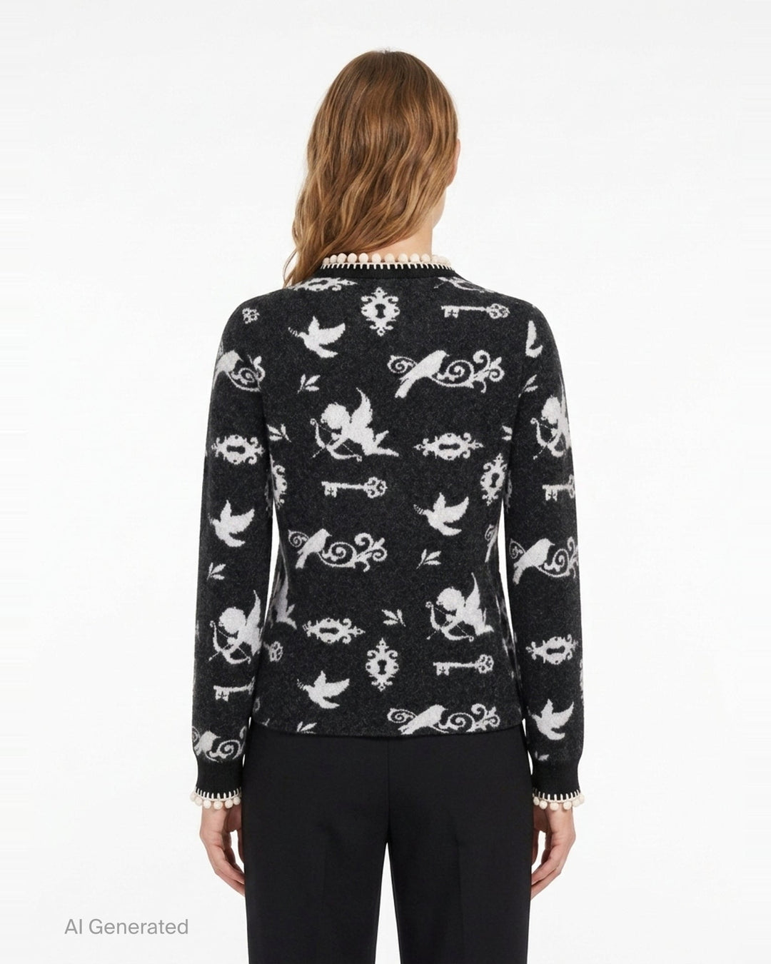 Long Sleeve Knit Jumper | Renli Su | Club21 - back