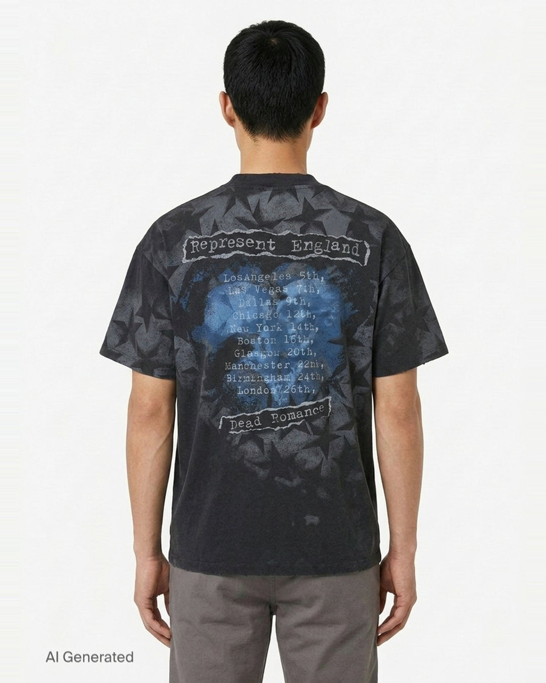 Dead Romance Graphic Tee | Represent | Club21 - back