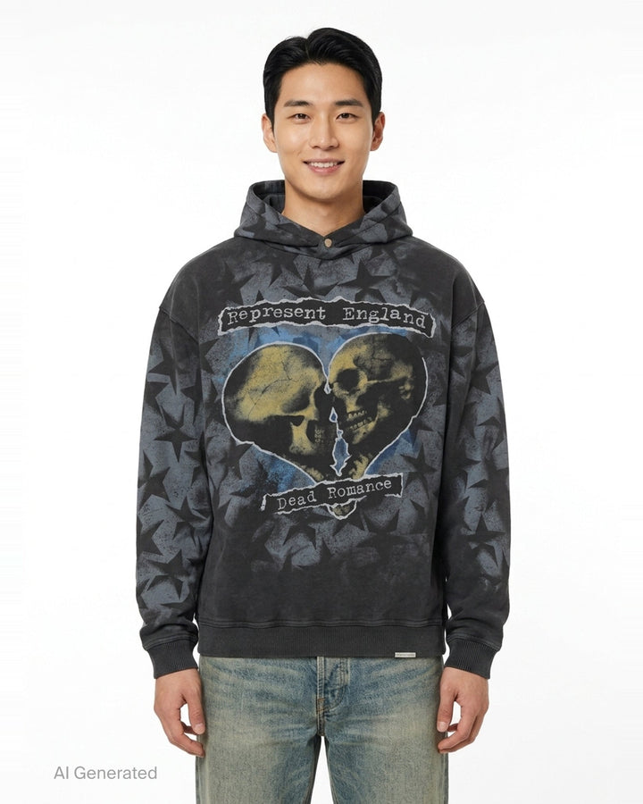 Dead Romance Hoodie | Represent | Club21 - front