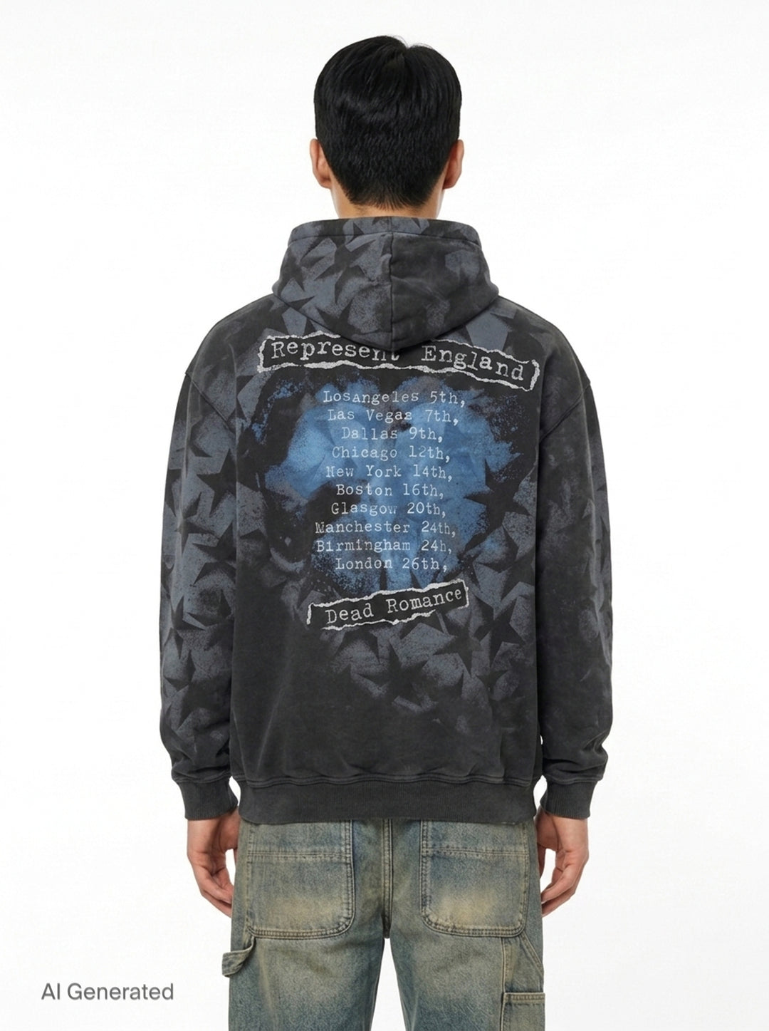 Dead Romance Hoodie | Represent | Club21 - back