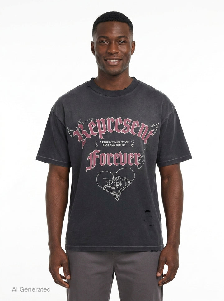 Duality Forever Graphic Tee | Represent | Club21 - front